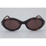 Tom Ford TF 1186 52E 51 - 01 Güneş Gözlüğü - Leopar