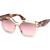 Tom Ford TF0939 72F 56 Şeffaf Kadın Güneş Gözlüğü