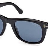Tom Ford TF1076S 01M 54 Polarize Unisex Güneş Gözlüğü
