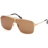 Tom Ford TF1173S 30E 69 Unisex Güneş Gözlüğü - Altın