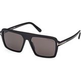 Tom Ford TF1176S 01A 56 Siyah Erkek Güneş Gözlüğü