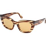 Tom Ford TF1190 53E 53 Sarı Kadın Güneş Gözlüğü