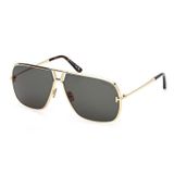 Tom Ford TF1204 30N 63 Altın Erkek Güneş Gözlüğü