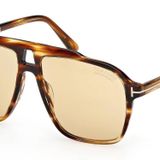 Tom Ford TF1209 56E 56 Kahverengi Unisex Güneş Gözlüğü