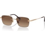 Tom Ford TF1354 30F 54 Unisex Güneş Gözlüğü - Altın