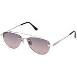 Tom Ford TF1356 16B 55 Unisex Güneş Gözlüğü - Gri