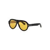 Tom Ford Unisex Icon Güneş Gözlüğü, Tek Ebat, TF 1225 01E ICON 59, Sarı, üniseks-yetişkin