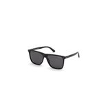 Tom Ford Unisex Kare Güneş Gözlüğü, M, 0832, Füme, üniseks-yetişkin