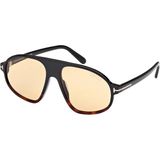 Tom Ford1178 56E Unisex Güneş Gözlüğü - Kahverengi