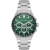 Tom Jones Yeşil Cam Bezel Oval Erkek Kol Saati