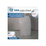 Tom Lena SEDYE ÖRTÜSÜ (10gr- 80×220) 50’li Paket, Dört Tarafı Lastikli, Vakumlu, Hijyenik Beyaz