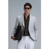 Tom Spor Erkek Blazer Ceket Slim Fit Gri