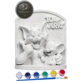 Tom ve Jerry Figürü 3D Taş Eğlenceli Boyama Etkinliği 3+ Yaş Için