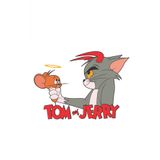 Tom Ve Jerry Head Araba Sticker Motor Bisiklet Laptop Sticker Etiket Cikartma