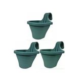 Tom1 Askılı Balkon Saksı Seti, 20 Cm, 3 Litre, 3 Adet