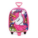 Tomac Unicorn Çekçekli Anaokulu Çantası + Suluk - Kız Çocuk Çanta - Kreş Çantası