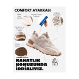 Tomato Bags Kadın Poli Taban Hafif Yazlık Ten Rengi Spor Ayakkabı