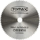 Tomax 115x1.2x22.2x80Z Diş Elmassız Ağaç Daire Testeresi