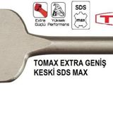 Tomax 18x400x50 SDS Max Büyük Kırıcı Eksta Geniş Keski