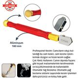 Tomax Alüminyum Gazlı Cam Kesme Elması 180 mm - Siyah