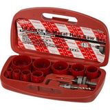Tomax Bi Metal Panç Takımı 13 Parça Buat Delik Açma Testeresi