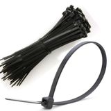 Tomax Cırt Kelepçe - Kablo Bağı 3x100 Mm Siyah