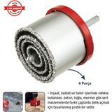 Tomax Elmaslı Panç Set 6 Parça - Gri