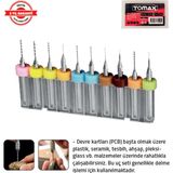 Tomax Mikro Matkap Ucu Set 10 Lu (1,1 - 2,0 Mm)