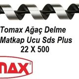 Tomax SDS Plus Ağaç Delme Ahşap Delme Delici 22x500 Matkap Ucu