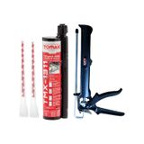 Tomax TMX-1311 Epoksi Kimyasal Dübel 345 Ml+ Sert Plastik Tabancası