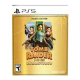 Tomb Raider I-III Remastered Oyuncular Lara Croft Deluxe Edition - PlayStation 5