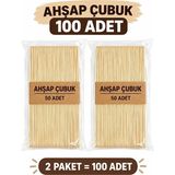 TOMBİ-X 100 Adet Ahşap Dil Çubuğu | Büyük Boy Geniş Abeslang Ağda ve Hobi Çubuğu
