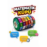TOMBİ-X Matematik Küpü 4 İşlem Eğitici Zeka Oyunu Çocuklar İçin Toplama Çıkarma Çarpma Bölme Oyuncağı YENİ