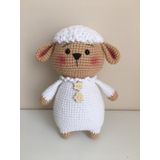 Tombik Kuzu Amigurumi Organik Oyuncak