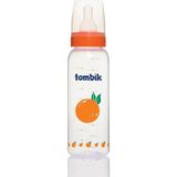 Tombik Meyve Desenli PP Biberon 250 ML (%0 BPA) / Portakal