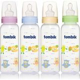 Tombik Pp Biberon 250 Ml Şaşkın Hayvan Ekru