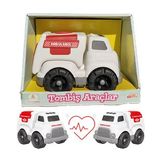 Tombiş Oyuncaklar Polis-Ambulans-İtfaiye Minik Kahramanlara Özel 3'lü Araçlar! Beyaz