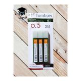 Tombow 0.5 mm Mekanik Kurşun Kalem Ucu, 2B, 6 Paket (144 Adet)