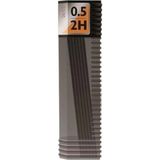 Tombow 0.5 mm Min Mono Lead Uç 12UÇ Tüp 2h - Siyah - 0.5 / 2H - Versatil Kalem Ucu