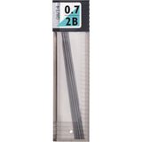 Tombow 0.7 mm Siyah Min 2B Kurşun Kalem Uçları Dayanıklı ve Yüksek Performanslı - 0.7 / 2B - Versatil Kalem Ucu