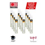 Tombow 0,9 mm HB Kurşun Kalem Ucu, 12 Paket 24 Adet
