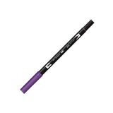 Tombow 606 Dual Brush Menekşe Grafik Çizim Kalemi