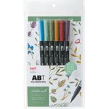 Tombow ABT Grafik Çizim Kalem Seti 6 Renk