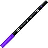 Tombow Dual Brush Pen 665 Purple Grafik Çizim Kalemis