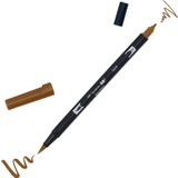 Tombow Dual Brush Pen 969 Chocolate Grafik Çizim Kalemi