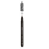 Tombow Fineliner MONO çizim kalem, vuruş genişliği 05 (yakl. 0,45 mm), pigmentli mürekkep, suya ve ışığa dayanıklı, çizim için, çizim ve çizim için, siyah, WS-EFL-H-05