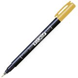 Tombow Fudenosuke Brush-Pen kahverengi, sert uçlu kalem, elastik fırça ucu, el yazısı için mükemmel, eskiz, bullet Journal [WS-BH31]