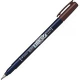 Tombow : Fudenosuke : Fırça Uçlu Renkli Çizim & Kaligrafi Kalemi : Kahve