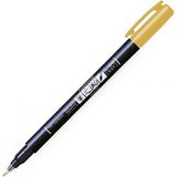 Tombow : Fudenosuke : Fırça Uçlu Renkli Çizim & Kaligrafi Kalemi : Sarı