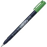 Tombow : Fudenosuke : Fırça Uçlu Renkli Çizim & Kaligrafi Kalemi : Yeşil
